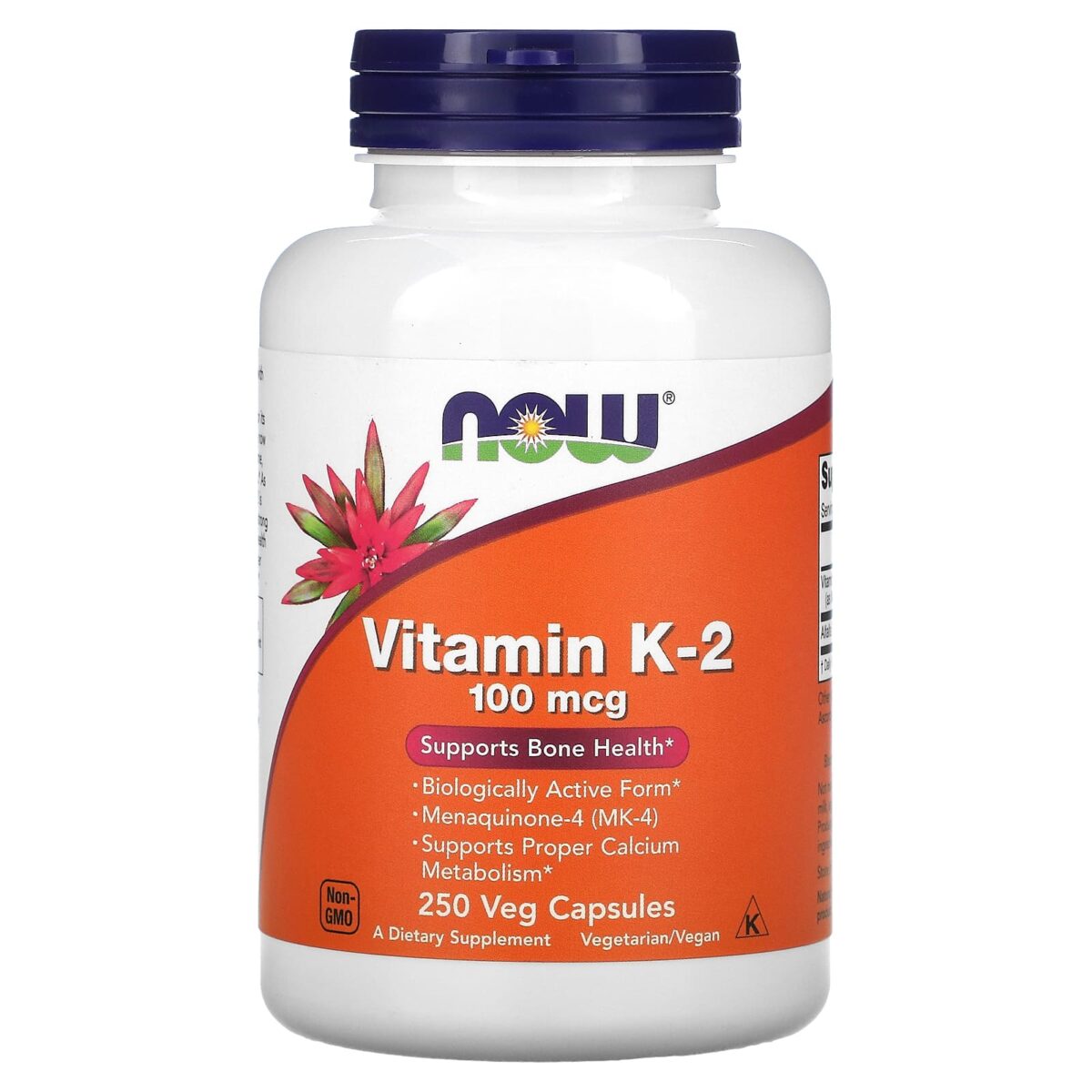 Vitamine K 2 100 µg 250 capsules végétariennes – Image 1