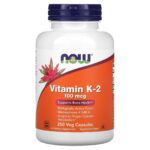 Vitamine K 2 100 µg 250 capsules végétariennes
