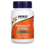 Probiotic-10 25 milliards 50 capsules végétariennes