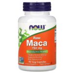 Maca raw 750 mg 90 capsules végétales