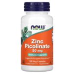 Picolinate de zinc 50 mg 120 capsules végétariennes