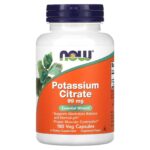 Citrate de potassium 99 mg 180 capsules végétariennes