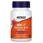 MK-7 Vitamine K-2 100 µg 60 capsules végétariennes