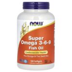Super Omega 3-6-9 180 capsules à enveloppe molle