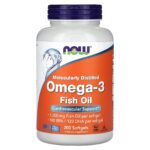 Huile de poisson riche en omega 3 200 capsules à enveloppe molle