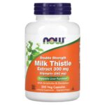 Milk Thistle Extract Double Strength 300 mg 200 capsules végétales