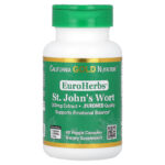 EuroHerbs St. John's Wort Euromed Quality 300 mg 60 Veggie Capsules