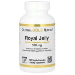 Gelee royale concentrée et lyophilisée 500 mg 120 capsules végétariennes