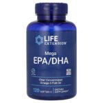 Mega EPA/DHA 120 capsules à enveloppe molle