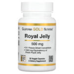 Gelee royale concentrée et lyophilisée 500 mg 30 capsules végétariennes