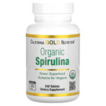 Spiruline biologique USDA Organic 500 mg 240 comprimés