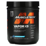 VaporX5  Next Gen Pre Workout Blue Razz Freeze 266 g