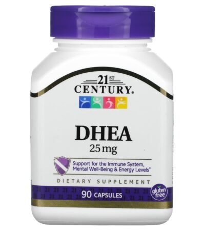 21st Century DHEA 25 mg – 90 gélules