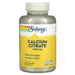 Citrate de calcium 1000 mg 120 VegCaps (250 mg par capsule)