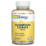 Citrate de magnesium 400 mg 180 capsules végétales (133 mg pièce)