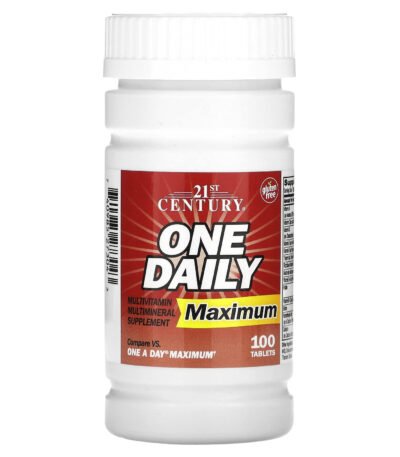 21st Century Dose quotidienne Maximum – 100 comprimés