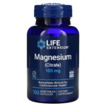 Magnesium (Citrate) 100 mg 100 capsules végétariennes