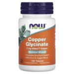 Glycinate de cuivre  copper 3 mg 120 comprimés