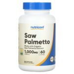 Saw Palmetto 1000 mg 120 Capsules (500 mg per Capsule)