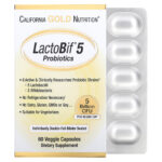 Probiotiques LactoBif 5, 5 milliards 60 capsules végétales