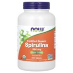 Spiruline certifiée biologique 3000 mg 500 comprimés (500 mg pièce)
