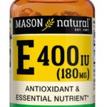Vitamine E 180 mg (400 UI) 100 capsules à enveloppe molle