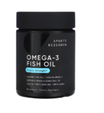 Huile de poisson riche en oméga-3 Triple efficacité 1250 mg 60 capsules à enveloppe molle