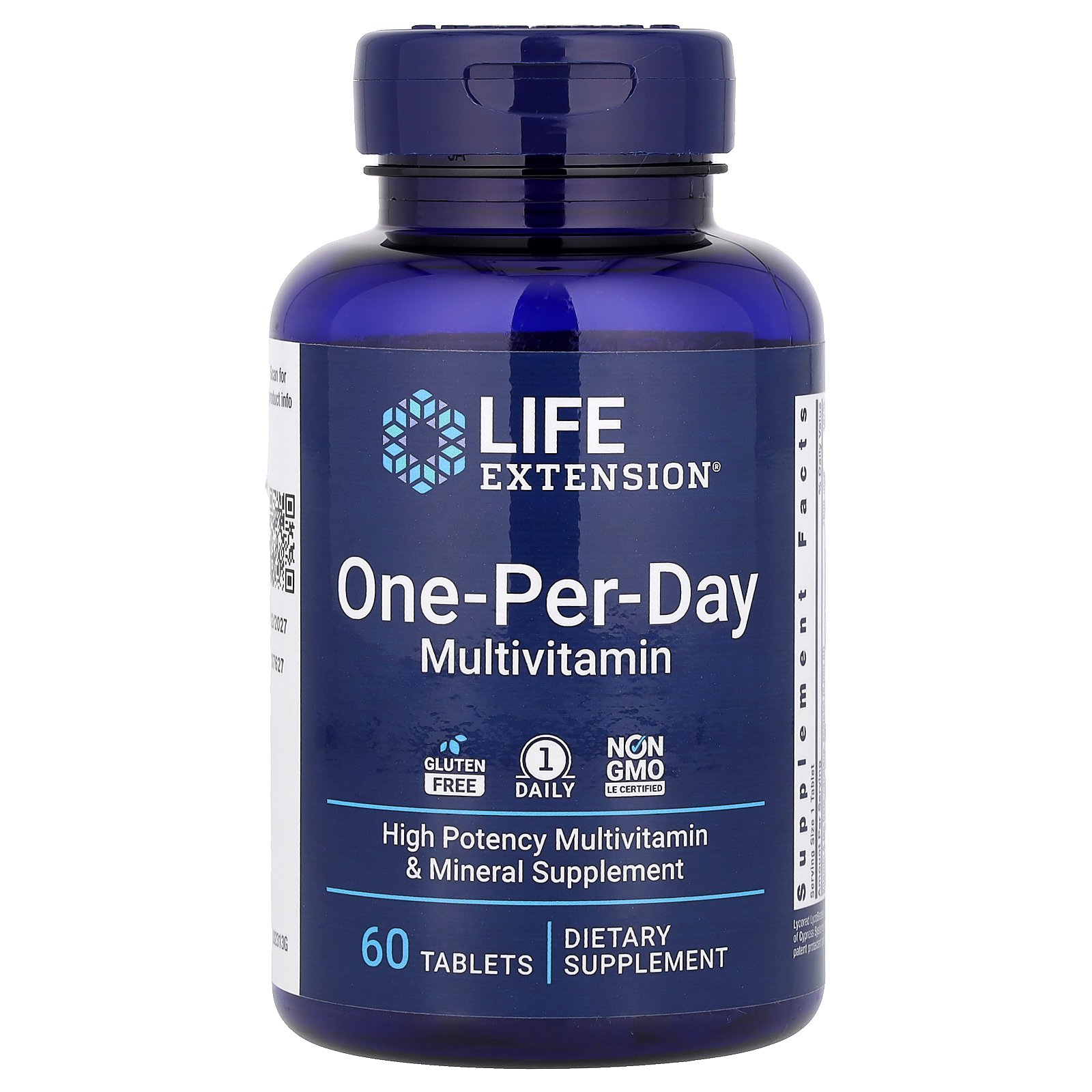 Life Extension Multivitamines One-Per-Day – 60 comprimés Life Extension Multivitamines One-Per-Day – 60 comprimés