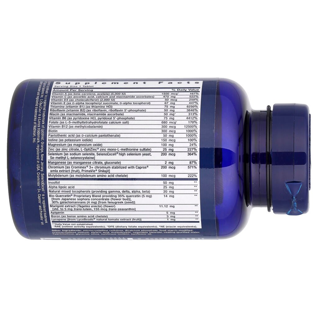 Life Extension Multivitamines One-Per-Day – 60 comprimés – photo 2