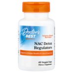 Doctor's Best Régulateurs NAC Détox – 60 gélules végétariennes