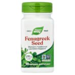 Nature's Way Graine de fenugrec – 100 capsules véganes (565 mg)