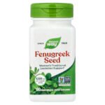 Nature's Way Graine de fenugrec – 100 capsules véganes (565 mg)