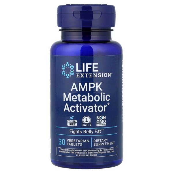 Life Extension Activateur de métabolisme à l'AMPK – 30 comprimés végétariens