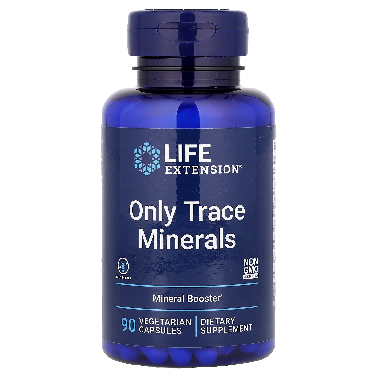 Life Extension Only Trace Minerals – 90 capsules végétariennes Life Extension Only Trace Minerals – 90 capsules végétariennes