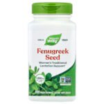 Nature's Way Graine de fenugrec – 180 capsules véganes (565 mg par capsule)