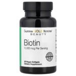 California Gold Nutrition Biotine, 10 000 µg – 90 capsules végétales à enveloppe molle