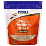 NOW Foods Coques de psyllium entières – 454 g