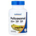 Nutricost Policosanol, 40 mg – 120 capsules