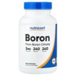 Nutricost Bore, 3 mg – 240 capsules