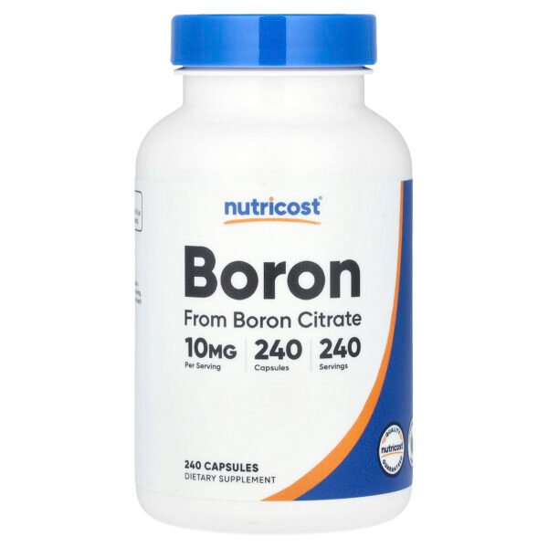 Nutricost Bore, 10 mg – 240 capsules