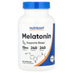 Nutricost Mélatonine, 10 mg – 240 capsules