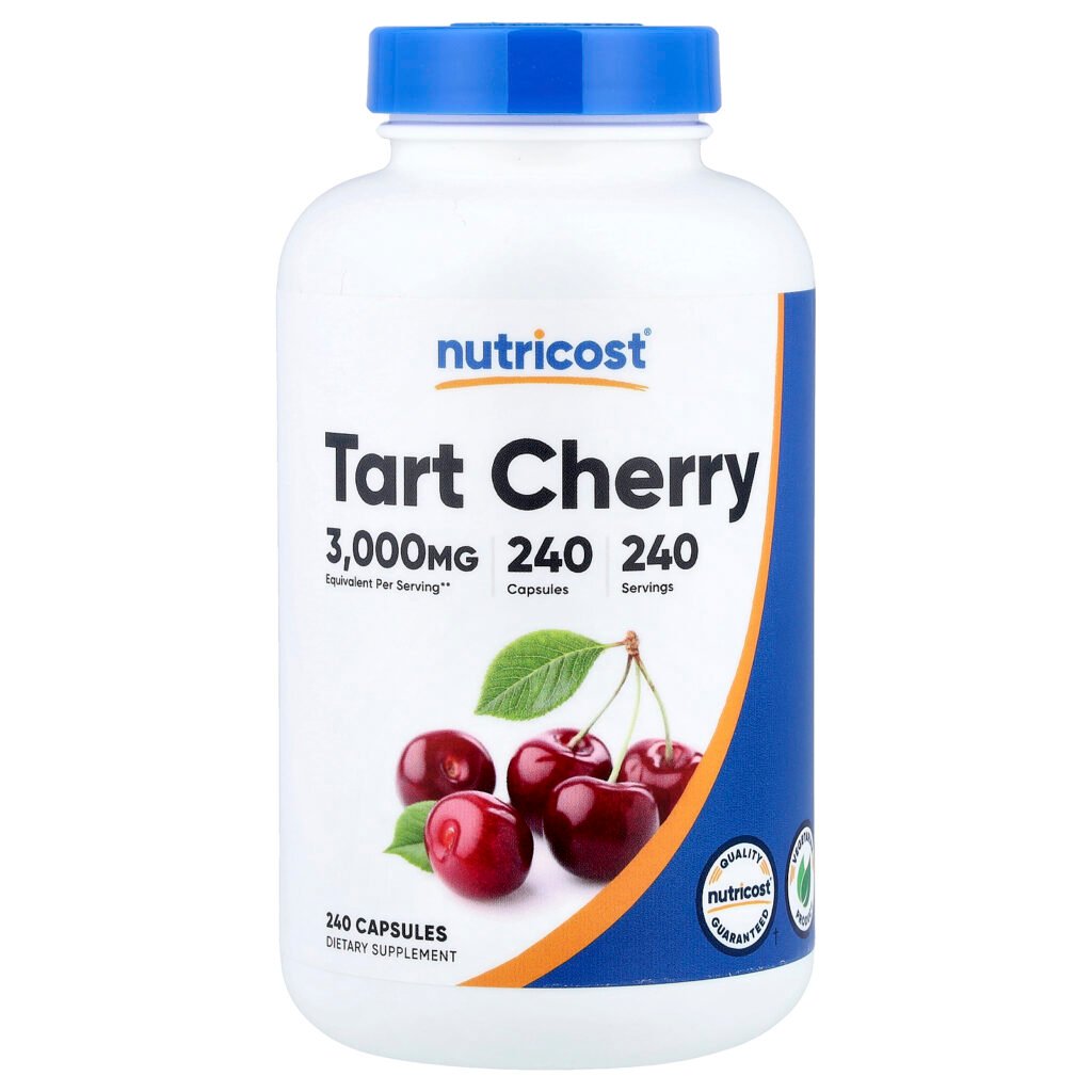 Nutricost Griotte (cerise acide), 300 mg – 240 capsules