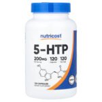 Nutricost 5-HTP, 200 mg – 120 capsules