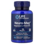 Life Extension Neuro-Mag® L-thréonate de magnésium – 90 capsules végétariennes