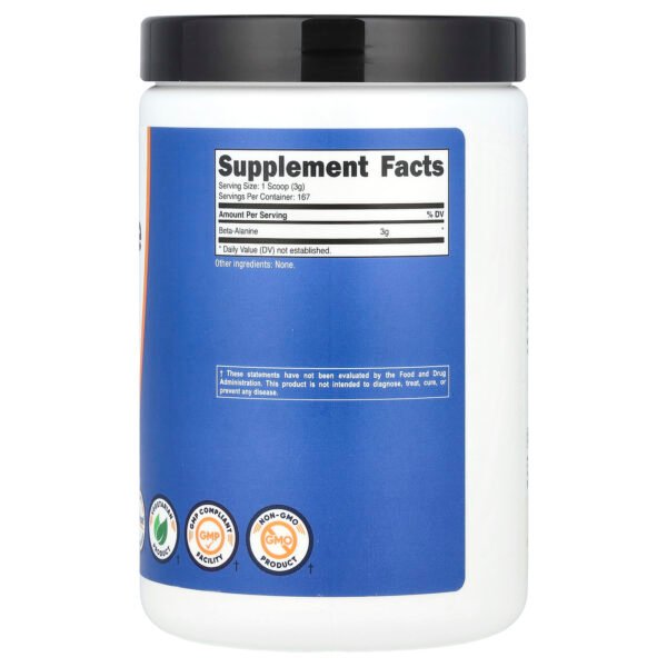 Nutricost Bêta-alanine, non aromatisée – 500 g – photo 2