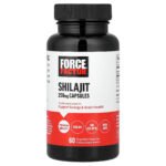 Force Factor Shilajit, 250 mg – 60 capsules végétales
