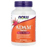 NOW Foods ADAM™ Multivitamine supérieure pour hommes – 60 comprimés