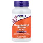 NOW Foods Phosphatidylsérine – 60 capsules végétales
