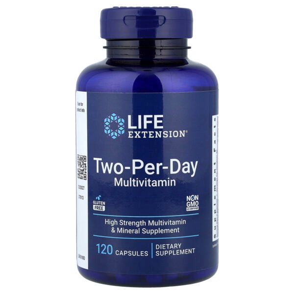 Life Extension Multivitamines Two-Per-Day – 120 capsules