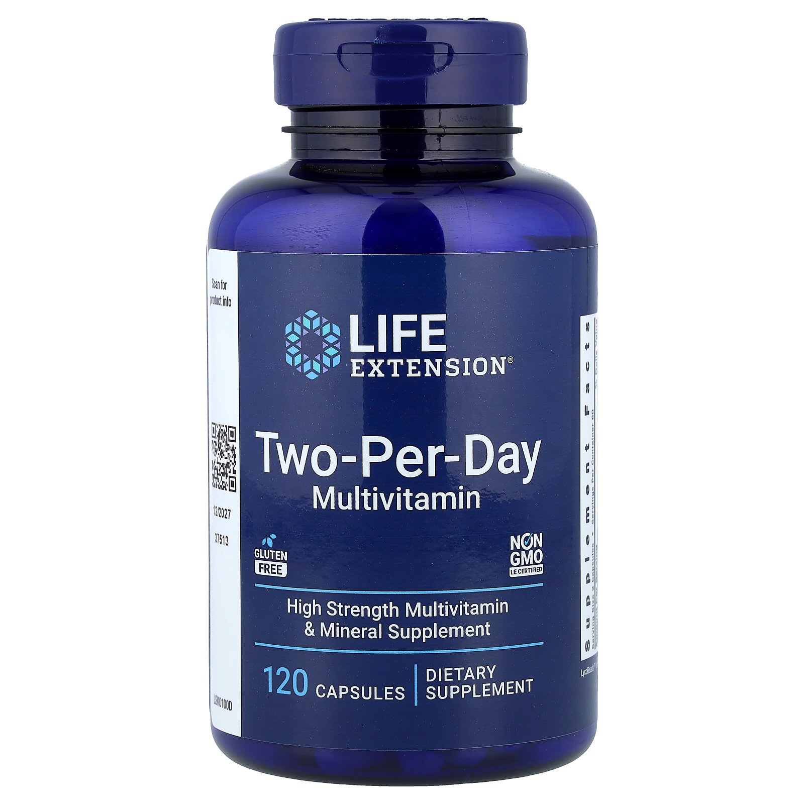 Life Extension Multivitamines Two-Per-Day – 120 capsules Life Extension Multivitamines Two-Per-Day – 120 capsules
